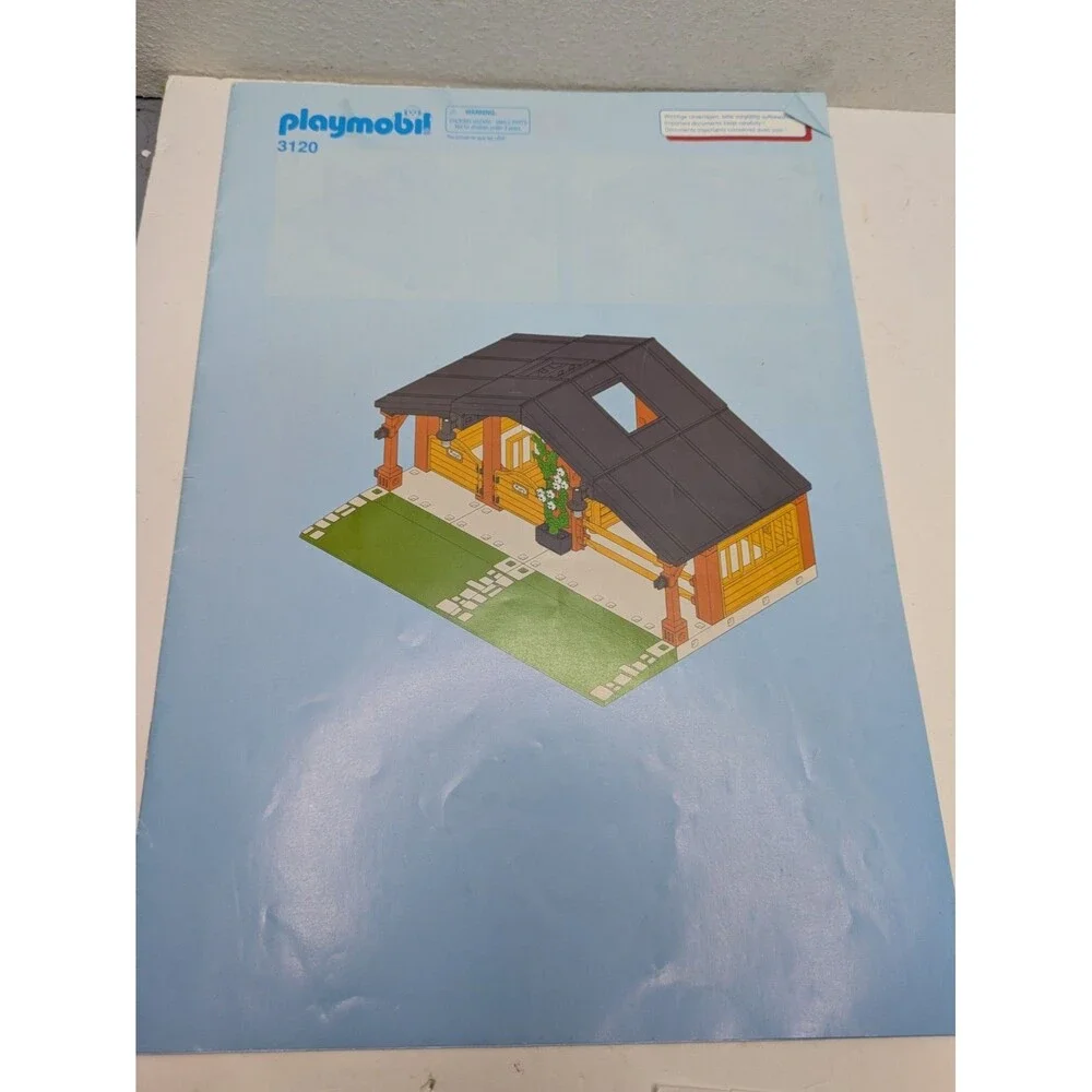 Playmobil Booklets Pamphlets Instructions Lot 3120 3938 3940 3909 3965 3080